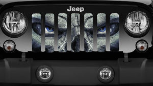 Always Watching (BLUE Eyes) Jeep Grille Insert