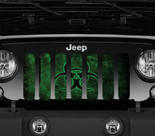 BioHazard Glow Jeep Grille Insert