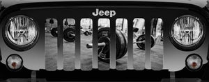 Gym Life Jeep Grille Insert