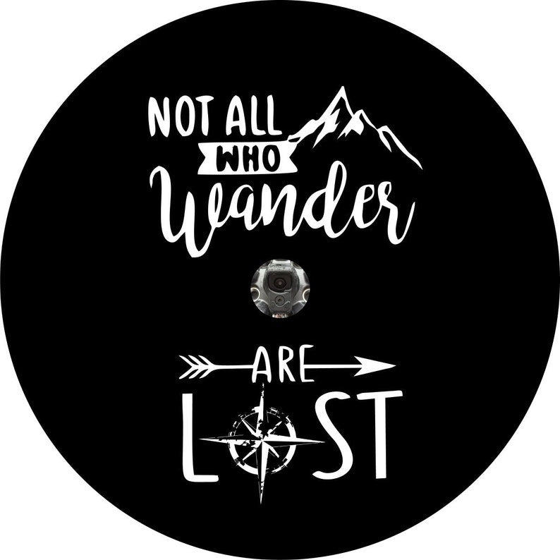 Not All Who Wander Are Lost Tire Cover Hotsell