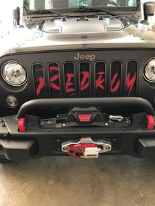 Redrum Jeep Grille Insert
