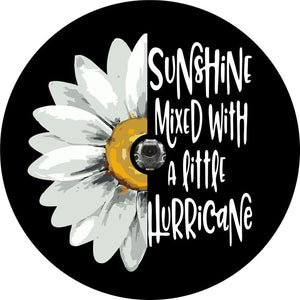 Sunshine Mixed with a Little Hurricane Tire Cover