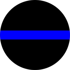 Thin Blue Line Spare Tire Cover