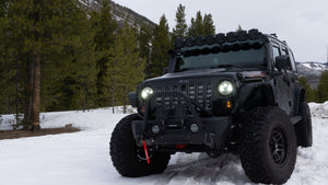 Tactical Dirty Grace Jeep Grille Insert