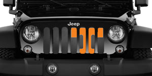 Tennessee Orange T Jeep Grille Insert
