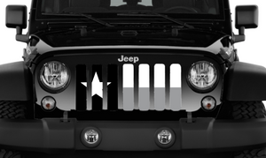 Texas Tactical State Flag Jeep Grille Insert