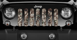 Woodland Camo Jeep Grille Insert