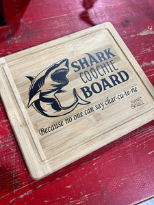 Shark Coochie Charcuterie Board - Medium