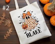 Custom Name Halloween Trick or Treat Bags