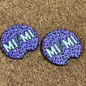 MiMi Lightning Bolt Rocker Car Coasters