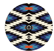 Aztec Serape Geometric Pattern Spare Tire Cover