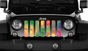 Abstract of Colors Grille Insert