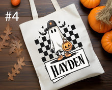 Custom Name Halloween Trick or Treat Bags