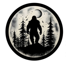 Bigfoot Walking In The Moonlight Spare Tire Cover