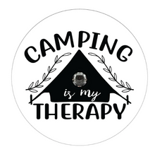 Camping Is My Therapy (Any Color) Spare Tire Cover