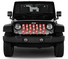 Christmas Tree Cakes Red Jeep Grille Insert