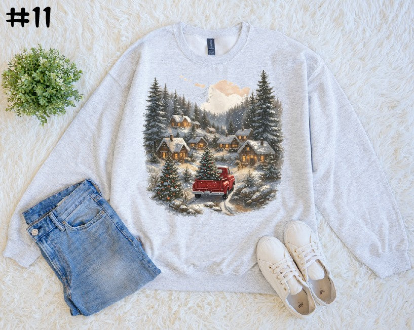 Old Time Christmas Sweatshirt