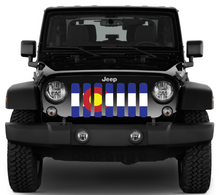 Colorado State Flag Grille Insert