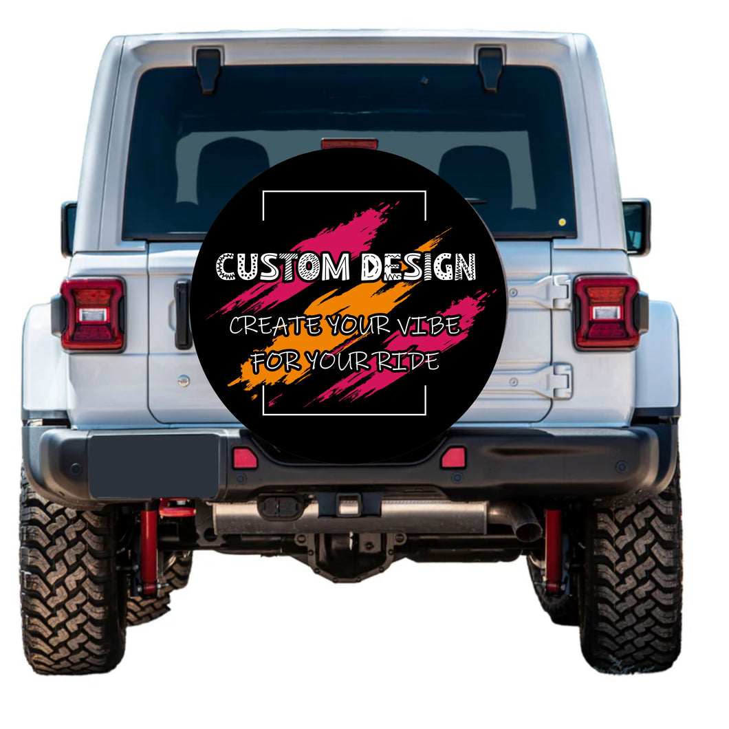 Custom Design Spare Tire Cover
