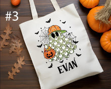 Custom Name Halloween Trick or Treat Bags