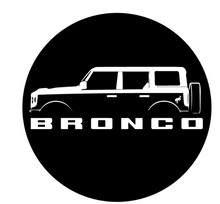 Ford Bronco Silhouette Custom Spare Tire Cover