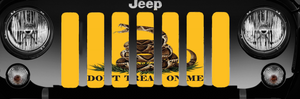 Gadsden Flag - Don't Tread On Me Jeep Grille Insert
