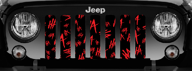 HAHA Joker Jeep Grille Insert