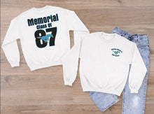 Memorial High School Reunion Sweatshirt ‘87