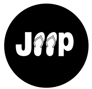 Jeep Flip Flop Sandals Spare Tire Cover