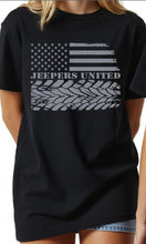 JU Tire Tread Flag T-Shirt