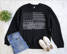 JU Tire Tread Flag Sweatshirt