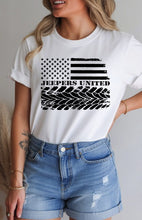 JU Tire Tread Flag T-Shirt