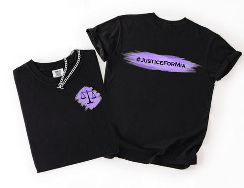 Justice for Mia Fundraising T-Shirt