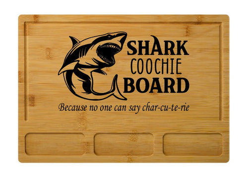 Shark Coochie Charcuterie Board