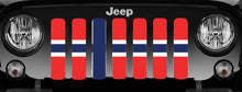Norway Flag Grille Insert