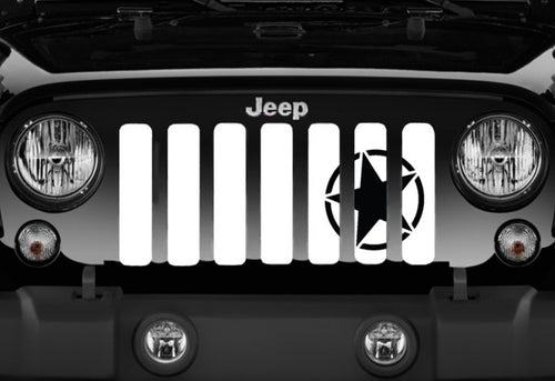 Oscar Mike Black Star Grille Insert