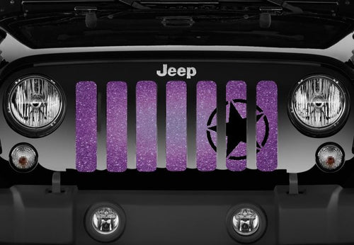 Oscar Mike Purple Fleck with Black Star Grille Insert