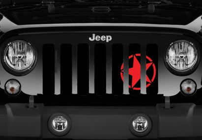 Oscar Mike Red Grille Insert