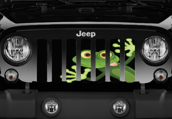 Peeking Frog Grille Insert for Jeep | Dirty Acres