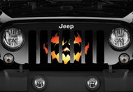 Pumpkin Face Grille Insert