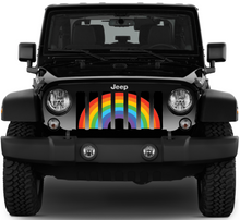 Rainbow Pride Flag Grille Insert