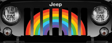 Rainbow Pride Flag Grille Insert