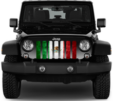 Rustic Mexico Flag Grille Insert