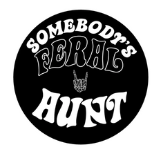 Sombody's Feral Aunt Spare Tire Cover
