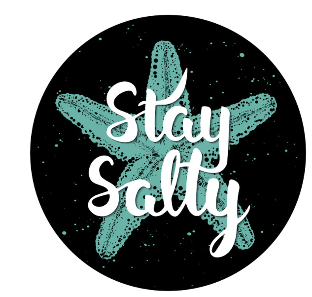 Stay Salty Starfish Spare Tire Cover