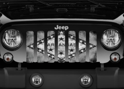 Arkansas Grunge Tactical State Flag Grille Insert