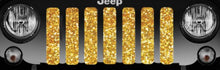 Gold Flake Print Grille Insert