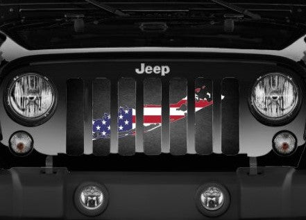 Long Island Old Glory Grille Insert