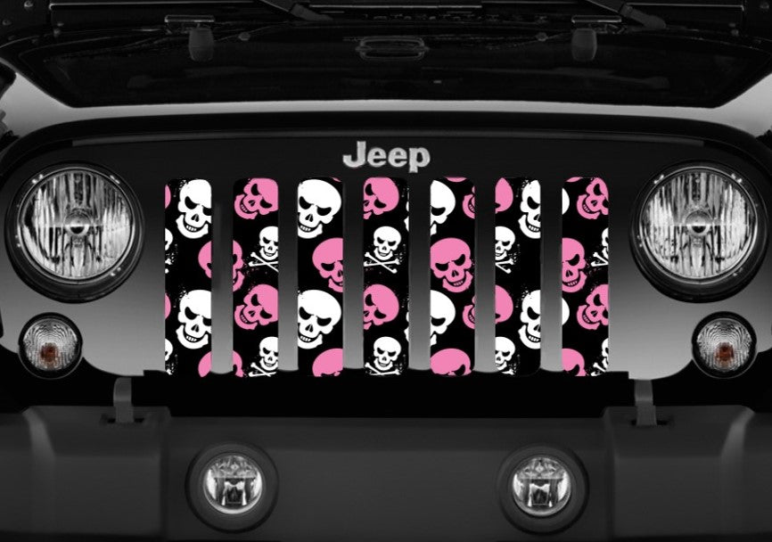 Platinum Skulls (Baby Pink) Grille Insert