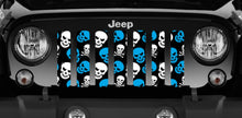 Skulls (Blue) Grille Insert